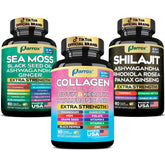 Parrox Sea Moss 16-in-1 Elderberry bottle supports daily vitality and balance.