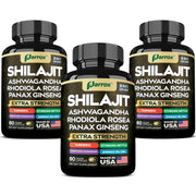 Parrox Shilajit 8-in-1 bottle overview for daily wellness
