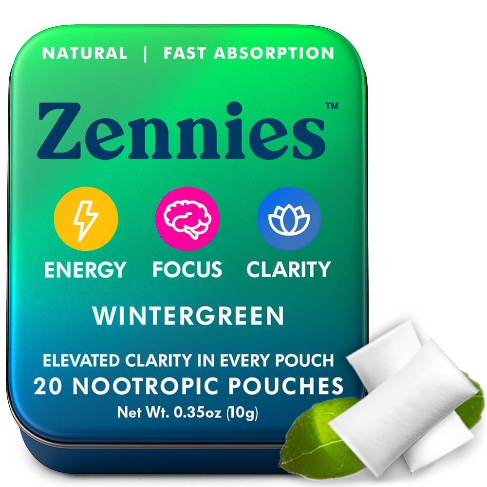 Parrox Zennies packaging front showing discreet, on-the-go energy