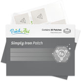 PatchAid Simply Iron Patch on the arm for daily discreet wear