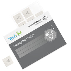 PatchAid Simply Iron Patch on the back enables hands-free daily use