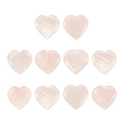 PATIKIL pink rose quartz heart crystal adds calming energy to any space.