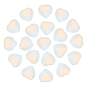 PATIKIL Opalite heart stone with polished surface for a calm handheld ritual
