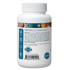 Pattern Wellness Glucosamine Chondroitin Complex bottle back view shows serving size and ingredients