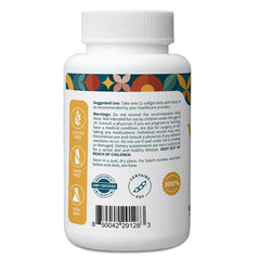 Pattern Wellness Vitamin E 400 IU softgel pour showing convenient daily dose.