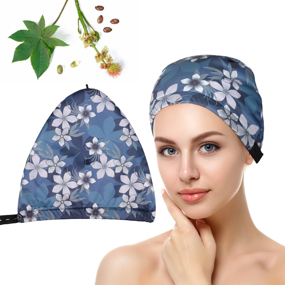 Paw Legend castor oil pack wrap worn on the head for overnight nourishment