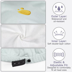 Paw Legend soft cotton inner layer offers skin-friendly comfort at night
