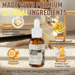 Paw & Purr Lysine chicken flavor appealing to cats during administration.