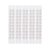 Pddolw ear seeds kit close-up of silver beads for convenient relaxation