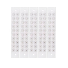 Pddolw ear seeds kit close-up of silver beads for convenient relaxation