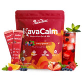 PEACEBLEND Supercalm packets close-up for easy daily calm.