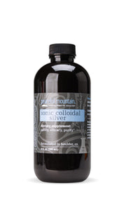 Peaceful Mountain ionic colloidal silver bottle for daily use.