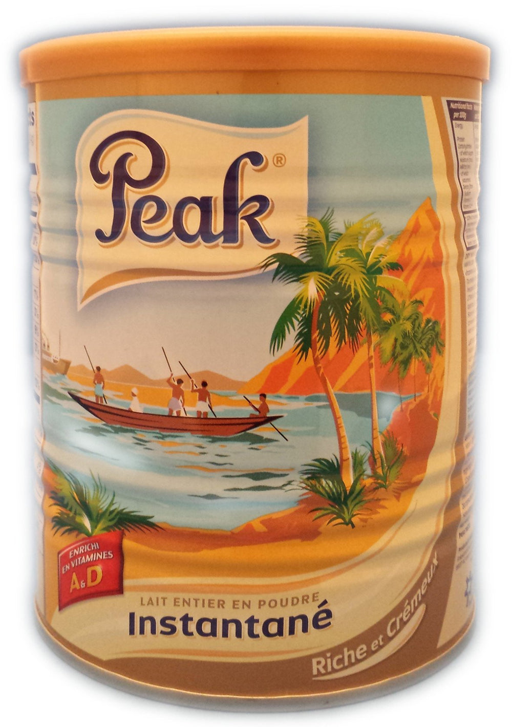 Peak powdered milk can 400g L8 front view supporting transition cow monitoring