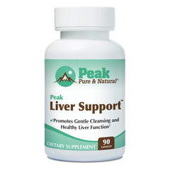 Peak Pure & Natural Peak Liver Support bottle for daily wellness