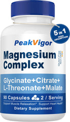 PeakVigor Magnesium Complex bottle ready for daily wellness routine