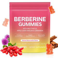Pegciz Berberine Complex Gummies bottle for on-the-go metabolism support