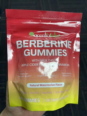 Pegciz Berberine Complex Gummies being poured for easy daily energy support