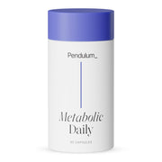 Pendulum Metabolic Daily bottle front for easy daily use and metabolism support.