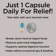 Peptiva Digestive Enzymes bottle on table for daily routine