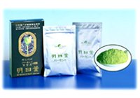 Percent Ashitaba Powder packaging highlights Japanese origin and CGMP quality.