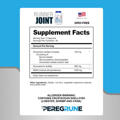PEREGRUNE Runner Multivitamin tablets ready for daily use.