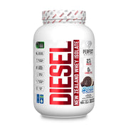 Perfect Sports Diesel NZ whey protein isolate bottle for post-workout recovery and clean nutrition.