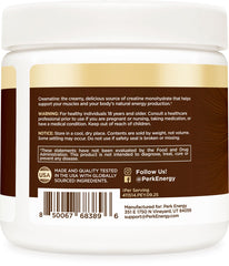 Perk Creamatine Coconut Cream mixed in a smoothie for creamy texture.