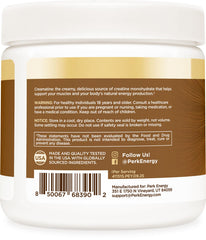Perk Creamatine shake mixed in glass for a creamy, sugar-free beverage option