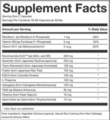 AEON bottle side view highlighting clean, travel-friendly vegan capsules.