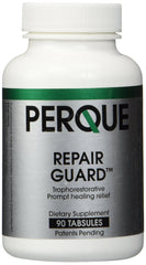 Perque Repair Guard bottle showing the supplement for cellular repair support