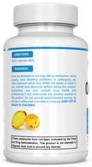PEScience Omega-3+ enteric coating detail reduces fishy aftertaste.