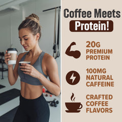 PEScience Select Cafe iced coffee served in a glass for a refreshing pick-me-up