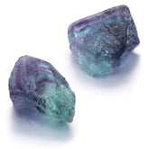 PESOENTH fluorite raw pair for meditation and energy protection