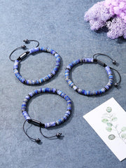 PESOENTH Hematite accent bracelet highlights refined look with energy-purifying vibes