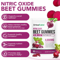 PFDGRVI Beet Root Gummies serving tray displaying colorful mixed berry bites