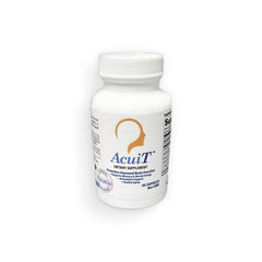 PharmaPrint AcuiT bottle label highlights brain energy support for daily focus