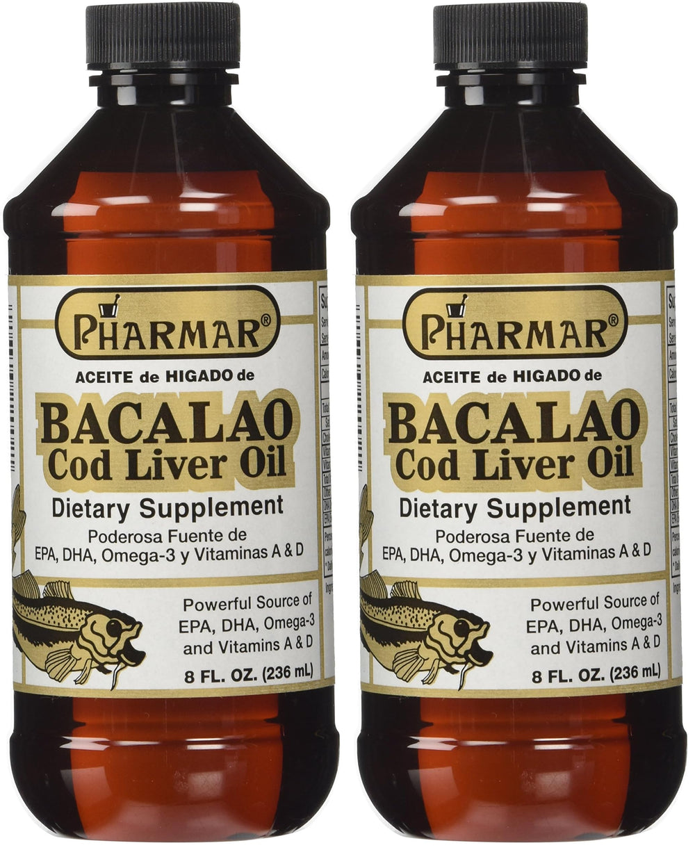 Pharmark Cod Liver Oil bottle front—convenient daily omega-3 support.