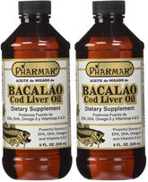 Pharmark Cod Liver Oil bottle front—convenient daily omega-3 support.