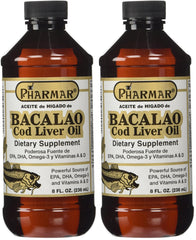 Pharmark Cod Liver Oil bottle front—convenient daily omega-3 support.