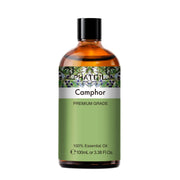 PHATOIL camphor essential oil bottle close-up for diffuser use