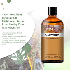 PHATOIL Copaiba oil with built-in dropper for precise pouring