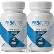 PhenAprin pack 2 bottle showing two-month supply for appetite control during meals.