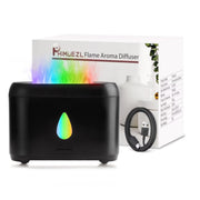 Phimuezl Flame Diffuser 200ml top view, compact design for small spaces.