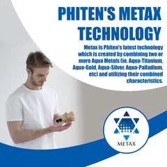 Phiten Metax lotion post-workout-relief suggests soothing joints after activity.