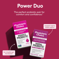 Physician's CHOICE Feminine Power Duo capsules ready for daily use