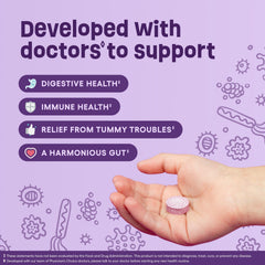 Physician's CHOICE Kids with seven probiotic strains promoting diverse gut flora