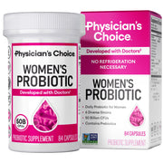 Physician's CHOICE Women Probiotic bottle front showing 50B CFU for balance