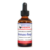 Physician's Strength Immuno-Resp bottle front with label clearly displayed for respiratory support.