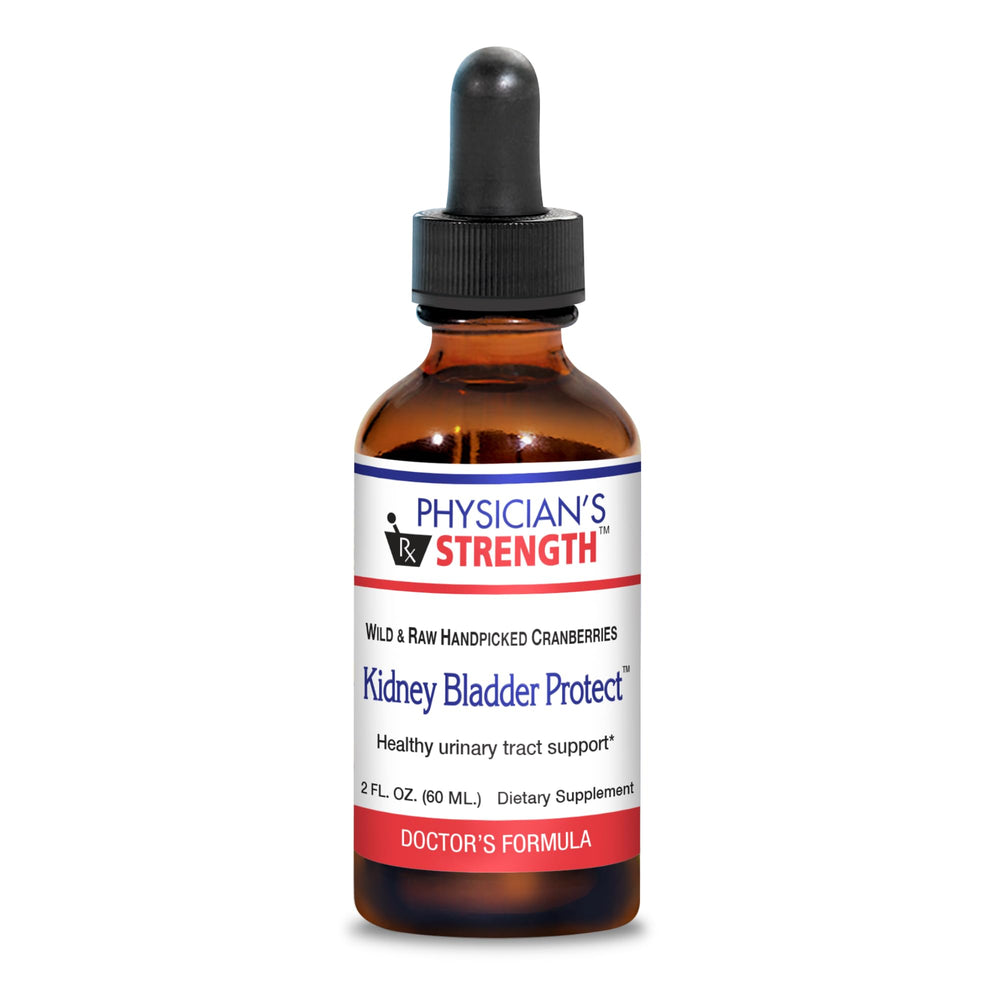 Physician's Strength Kidney-Bladder Protect bottle with drops for easy daily dosing