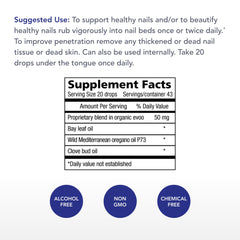 Physician's Strength Nail-EX nails closeup reveals nourished nails and natural shine